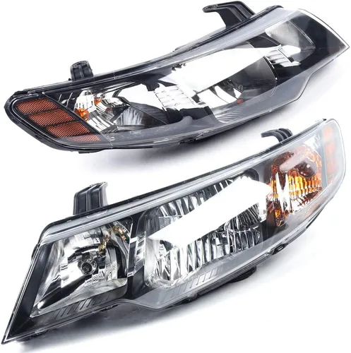 Miniatura 11 de Faro delantero halógeno con faros LED DRL, lámparas de pasajero derecho para Kia Forte Sedan 2019 2020 2021 (2019-2021Kia Forte Sedán, lado derecho)
