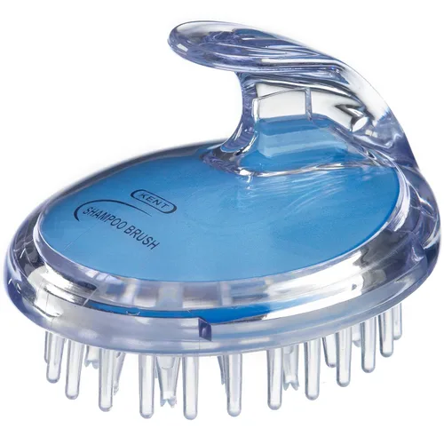 Kent SH1 - Champú / acondicionador de 3 1/2 pulgadas, masaje del cuero cabelludo y cepillo para el crecimiento del cabello, 42 cerdas de goma suave