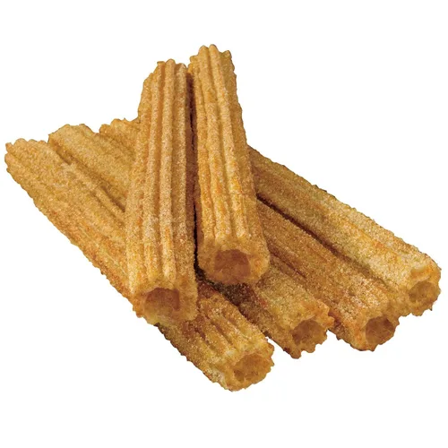 Miniatura 3 de J&J Snack Tio Pepe's Regular Churros – Auténtica Pastelería Hispana Congelada – Dulce Dulce de Canela – Paquete a Granel, 100
