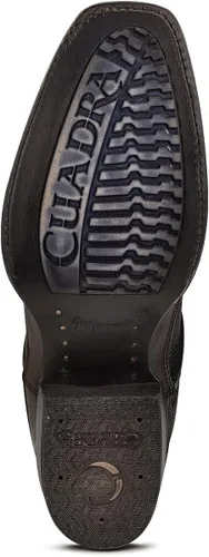Miniatura 9 de Cuadra Botas de hombre en piel bovina con cremallera negra