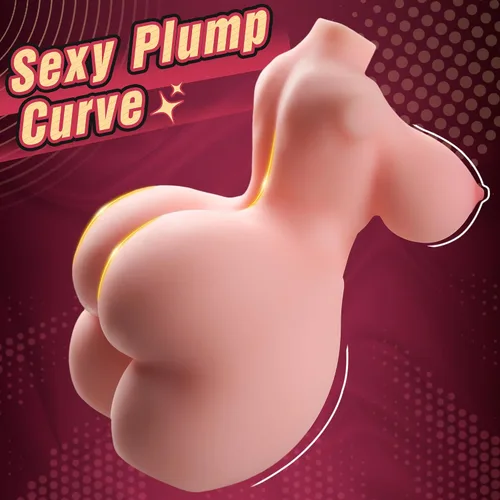 Miniatura 4 de Muñeca sexual pequeña de 2.7 libras, masturbador masculino, juguete de culo, mini coño de bolsillo, muñeca sexual pequeña, torso con 2 agujeros