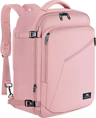 Miniatura 135 de MATEIN - Mochila de viaje extragrande de 10.56 galones, mochila de viaje ampliable apta para aerolíneas, para viajeros de fin de semana, hombres