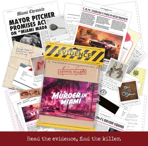 Miniatura 6 de Cryptic Killers Archivos de casos sin resolver - Juego de misterio de asesinato no resuelto - Investigación de pistas/evidencias de detective