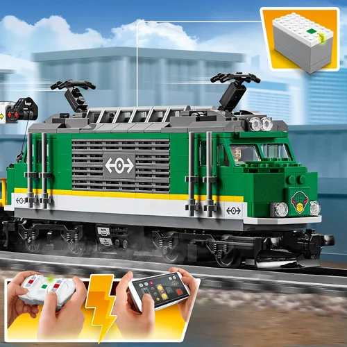 Miniatura 4 de Lego Tren de carga de ciudad
