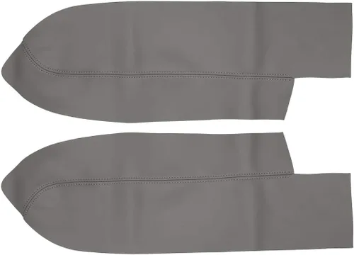 Miniatura 8 de X AUTOHAUX Par de cubiertas para apoyabrazos de piel sintética para puertas delanteras de coche, color beige para Honda CR-V 2007-2012