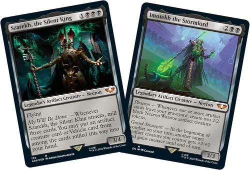 Miniatura 4 de Magic: The Gathering Universes Beyond: Warhammer 40,000 Mazo Commander – Dinastías Necron