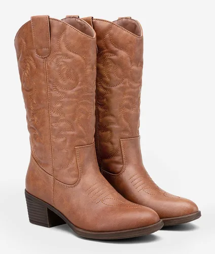 Miniatura 5 de Vepose Botas vaqueras 9801 hasta la rodilla para mujer