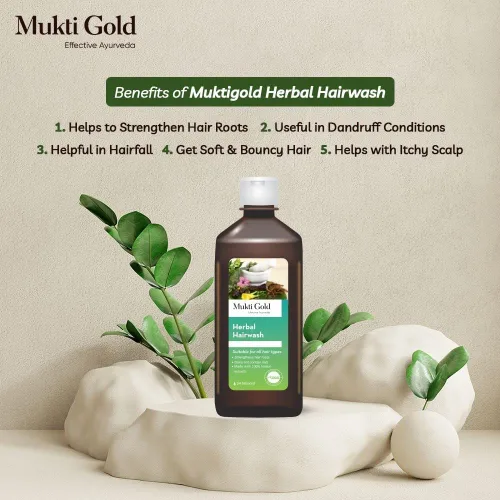 Miniatura 3 de SENTA Jeevanras Mukti Gold Hairwash Combo (13.5 fl oz) - Paquete de 2