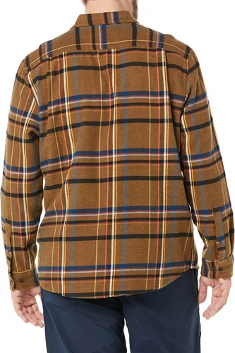 Miniatura 5 de Tienda Essentials Camisa de franela de manga larga para hombre (disponible en tallas grandes y altas)