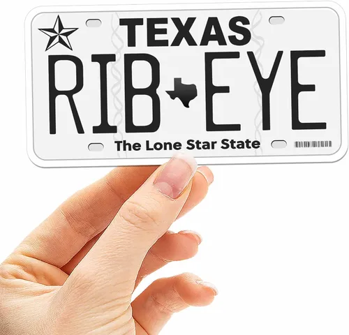 Miniatura 25 de Calcomanía para placa de matrícula de Texas, elige entre más de 50 ciudades de TX, calcomanía para parachoques de Texas para automóvil, calcomanías