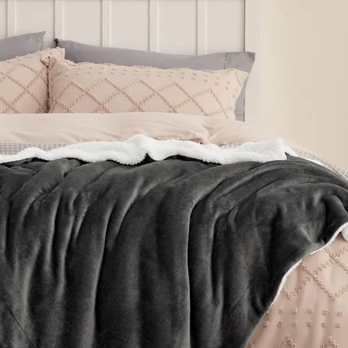 Miniatura 4 de Bedsure GentleSoft - Manta de forro polar Sherpa tamaño Queen para cama, manta gruesa y cálida para mujeres y hombres, manta de felpa suave y 02
