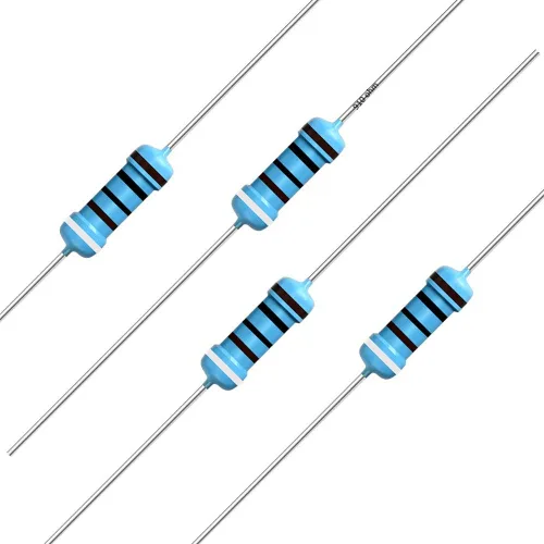 Miniatura 109 de California JOS 100 unidades de resistencia de 0.12 ohmios 1/4w (0.25 W) Resistencia fija de película metálica de tolerancia ±1%, más de 189 valores