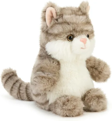 Miniatura 14 de PEACH CAT Capybara - Lindo animal de peluche de Capibara pequeño, juguetes de peluche, regalos para niños, color marrón (chorreado)