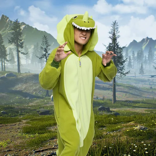 Miniatura 44 de Funziez! - Disfraz de Halloween para adultos, disfraz de animales y criaturas marinas, mameluco afelpado para cosplay, para mujeres y hombres