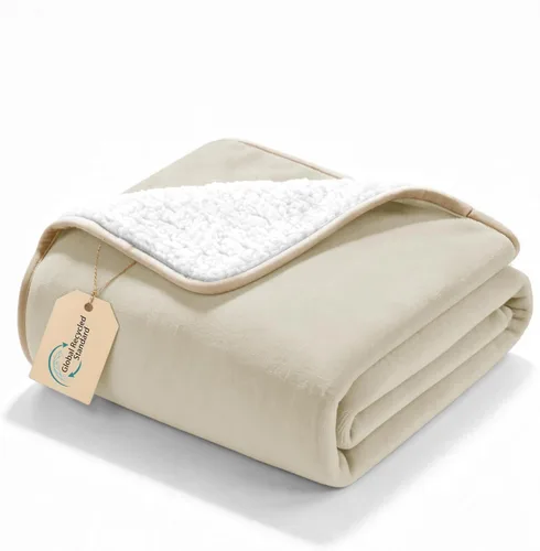 Miniatura 46 de gogobunny Manta de cama impermeable, manta reversible de forro polar Sherpa para perro, cachorro y gato, funda de muebles que protege la cama