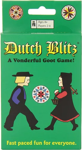 Miniatura 4 de Juego de cartas original Dutch Blitz y paquete de expansión Dutch Blitz en paquete con bolsa de almacenamiento de Mr Dice