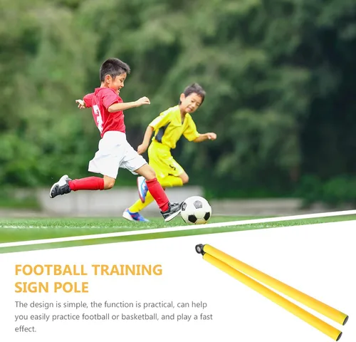 Miniatura 8 de INOOMP Bastones de entrenamiento de fútbol Bastones de slalom Fútbol Agilidad y Escalera Equipo de entrenamiento para deportes al aire libre Fitness