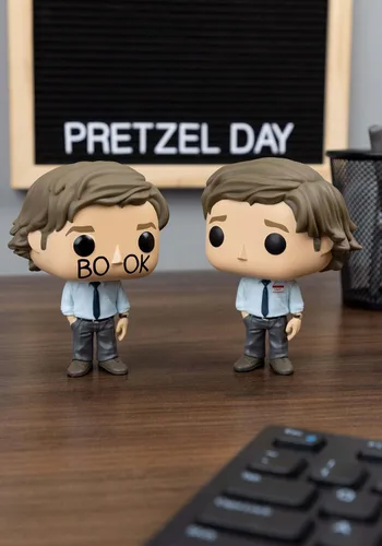 Miniatura 2 de Funko Pop TV: The Office - Jim Halpert - Variante de Chance of Rare Chase - Figura de vinilo coleccionable - Idea de regalo - Producto