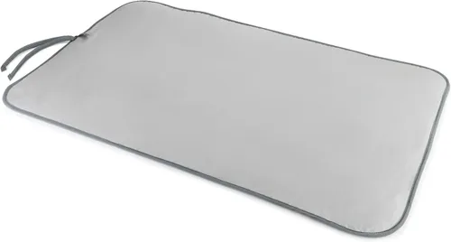 Minky Homecare Tapete de planchado de lujo – Almohadilla portátil para planchar – Superficie grande 39.4 x 23.6 pulgadas – para la parte superior de