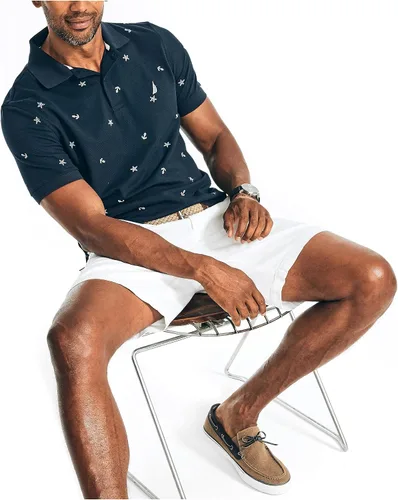 Miniatura 6 de Nautica Men's Classic Fit Printed Performance Deck Polo