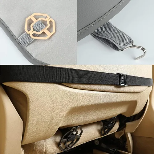 Miniatura 8 de Black Panther 1 par de fundas de poliuretano para asiento delantero de automóvil, protectores de asiento delantero compatibles con el 95% de los Par
