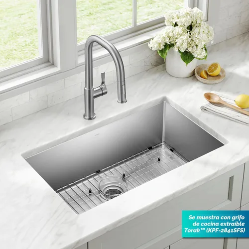 Miniatura 3 de Kraus - KHU100-30 - Fregadero de cocina de acero inoxidable, de 30 pulgadas