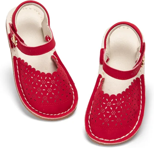 Miniatura 141 de THEE BRON Sandalias cómodas para niñas, zapatos para niños, sandalias rellenas