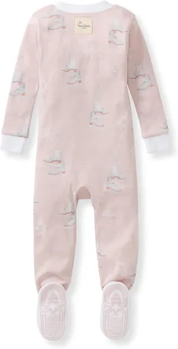 Miniatura 68 de Burt's Bees Baby Pijama para bebé niña, 100% algodón orgánico, pijama de una pieza, overol diagonal con cremallera, ajuste cómodo