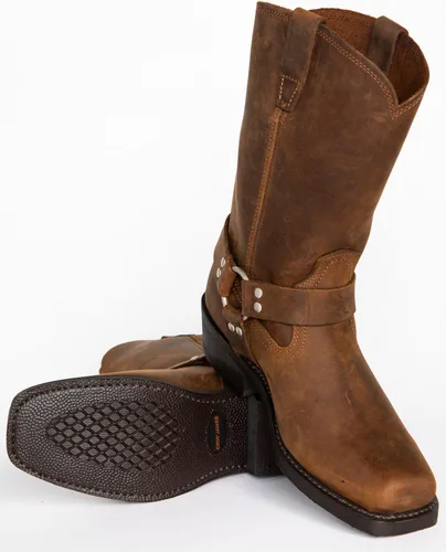 Miniatura 4 de Cody James Arnés para hombre Boot Punta Cuadrada Marrón 9 D, Marrón
