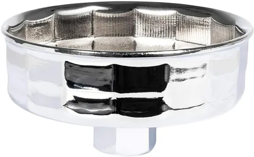Miniatura 6 de Herramienta de extracción de llaves de filtro de aceite de acero de 3.386 in para BMW y Volvo 2006-2020 con accionamiento de 3/8 pulgadas, 16