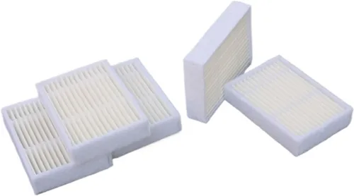 Miniatura 2 de Caja de polvo para aspiradora, marco de filtro HEPA, sellos de goma, red de prefiltro, compatible con Ursus Trotter UT-MARINETTI-Negro pieza
