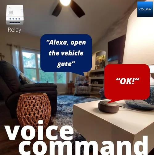 Miniatura 2 de YoLink Relé, interruptor inteligente, relé inteligente YoLink de 1/4 milla de alcance súper largo compatible con Alexa, Google e IFTTT, máx. 5