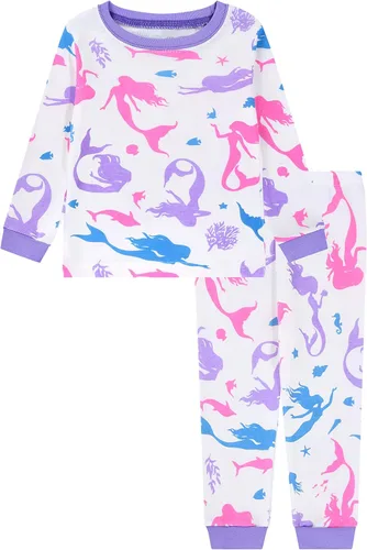 Miniatura 5 de Joyond Pijamas para niñas y niños pequeños, ropa de dormir de algodón