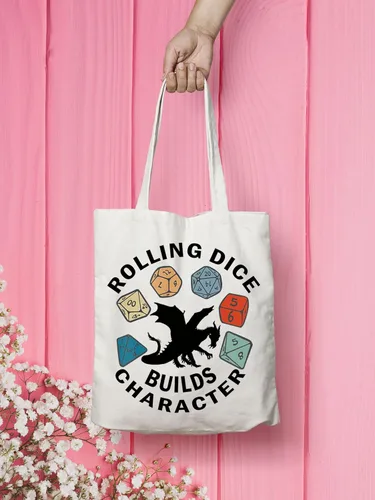 Miniatura 3 de VAMSII Dungeon Master - Bolsa de dados DND, regalos para amantes de la DND, dados rodantes, construye personajes, suministros para jugadores de DND
