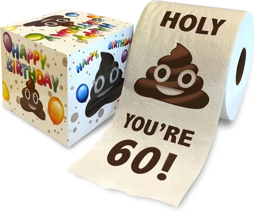 Miniatura 60 de Printed TP Holy You're 9 Birthday - Papel higiénico para regalo de cumpleaños 9, divertido regalo de cumpleaños, broma de papel higiénico, novedad