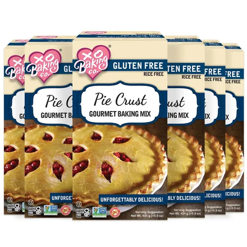 Miniatura 7 de XO - Mezcla gourmet para hornear con corteza de pastel sin gluten, sabrosa, escamosa, sin gluten, sin conservantes ni sabores artificiales