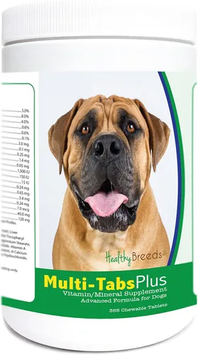 Miniatura 284 de Healthy Breeds American Staffordshire Terrier Multi-Tabs Plus tabletas masticables 180