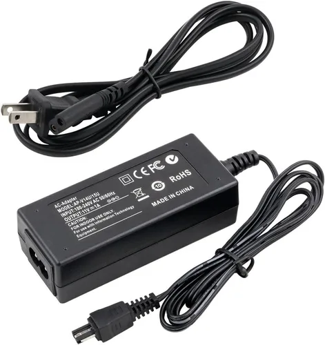 Kastar Adaptador de corriente CA profesional AP-V14U para JVC JVC AP-V14 V14U V14A V14E V15E V15U V16U V17 V17E V17U V18 V18U V18U V18E V19E V20