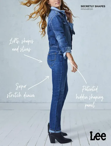 Miniatura 4 de Lee Jeans rectos de corte regular para mujer