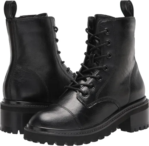 Miniatura 7 de The Drop Sparta - Botas de combate con cordones y suela gruesa para mujer