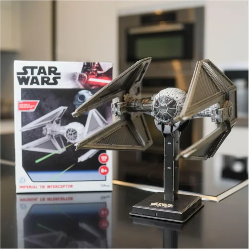 Miniatura 2 de 4D Cityscape Kits de modelo de papel 3D de Star Wars (interceptor imperial de corbata)