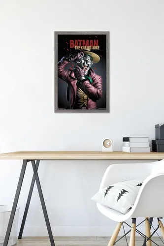 Miniatura 6 de Trends International DC Comics Movie - Póster de pared de arte clave, 14.725 x 22.375 pulgadas, versión enmarcada de madera de granero