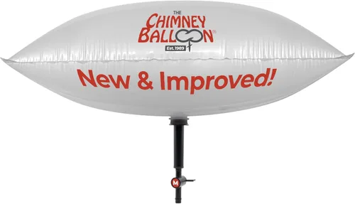 Miniatura 2 de Almohada Inflable para Chimenea de 10x10 Máximo 2 Capas Tapón de Corriente, Bloqueador de Aire Frío de Chimenea, Funciona Mejor que un Amortiguador