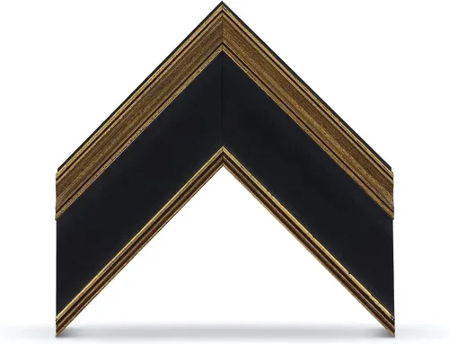Miniatura 5 de Marco de TV Premiere Deco Dorado Antiguo y Negro con Chip de Color de 3" (32", 43", 50", 55", 65", 75", 85") Compatible SOLO con Samsung The Frame
