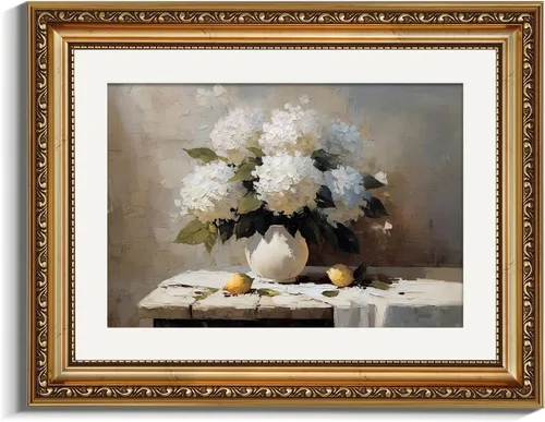 Miniatura 33 de VIYYIEA Arte de Pared con Marco Dorado Impresión en Lienzo Decoración del Hogar para Sala de Estar Mujeres Leyendo Cuadros para Dormitorio Baño