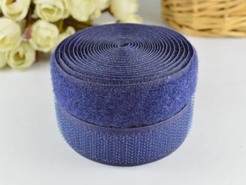 Miniatura 16 de Cinta de sujeción 100% de nailon no adhesiva de 0.984 in (1 pulgada), 16.4 ft (morado oscuro)