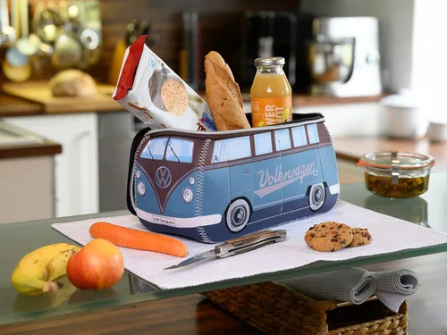 Miniatura 5 de BRISA VW Collection - Volkswagen - Bolsa universal de neopreno para maquillaje, cosméticos, artículos de tocador para farmacia de viaje, en diseño