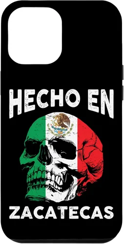 iPhone 14 Pro Max Hecho en Zacatecas México - Bandera mexicana - Funda Zacatecas