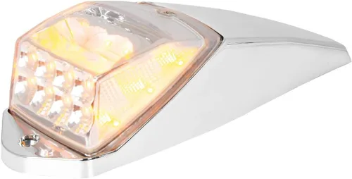 Miniatura 7 de GG Grand General 77564 Spyder Amber/Amber 17 LED Cab Light con carcasa de plástico cromado para modelos Grakon 5000