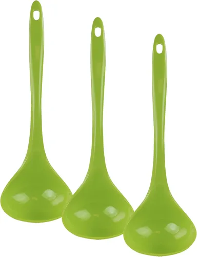 Miniatura 11 de Reston Lloyd Cucharón de melamina para sopa de cocina, utensilio de alta calidad con mango ergonómico resistente al calor, plástico duradero sin
